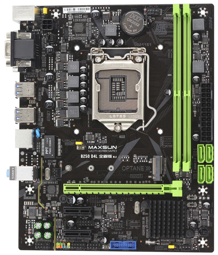 Maxsun MS B250D4L M 2 Motherboard Specifications On MotherboardDB